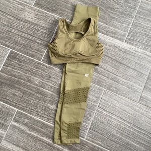 Jed North full length tights and sports bra set